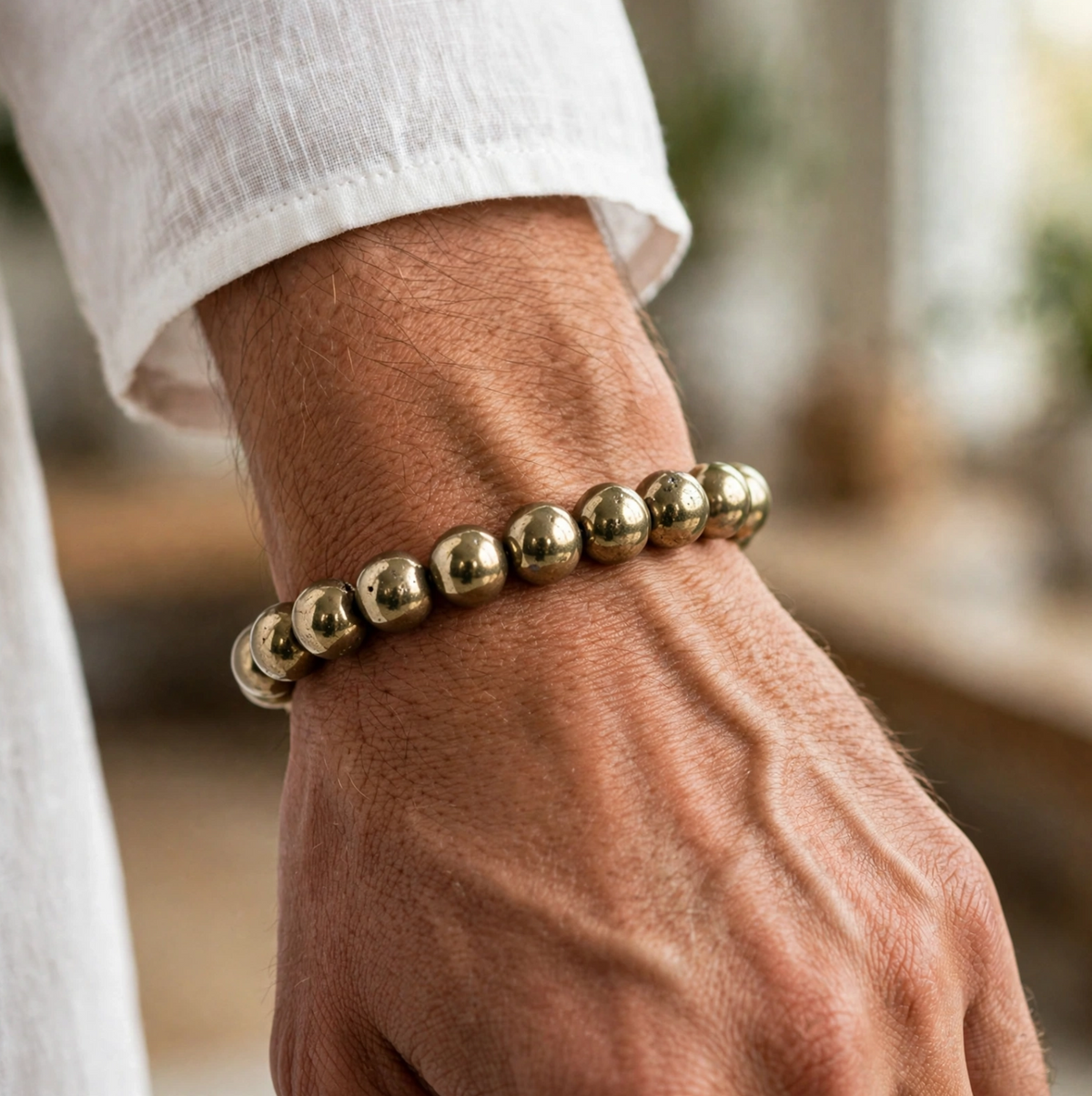Golden Pyrite Bracelet