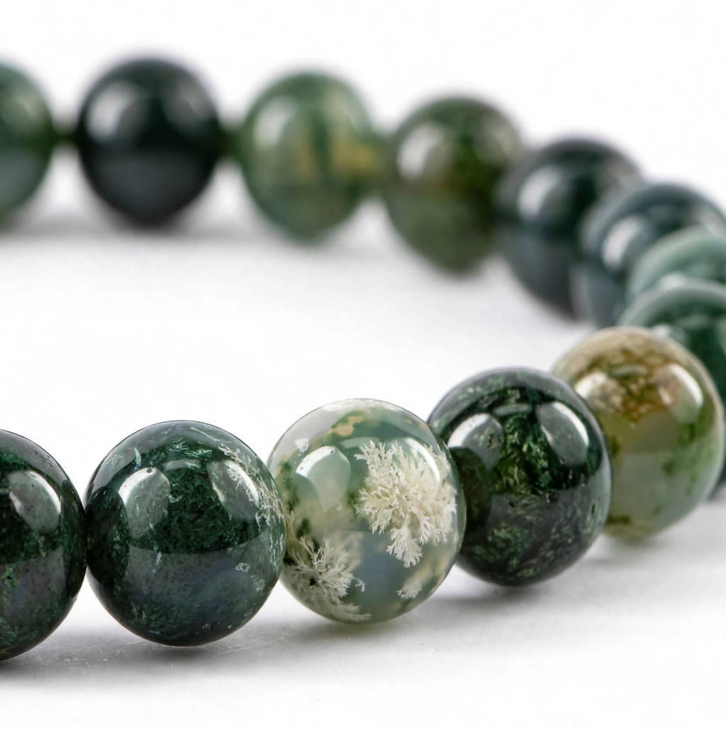 Moss Agate Bracelet