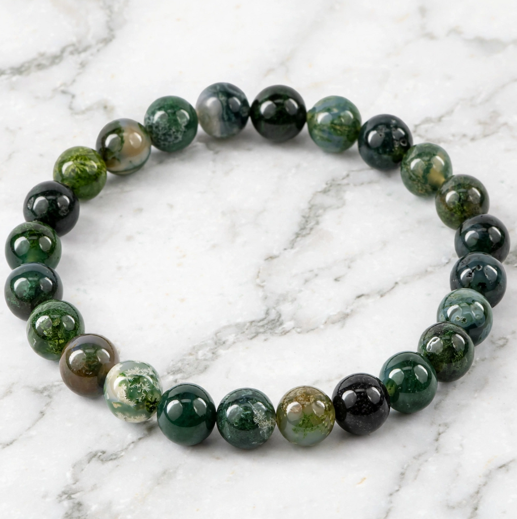 Moss Agate Bracelet