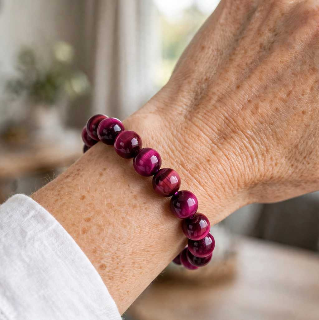 Pink TigerEye Bracelet