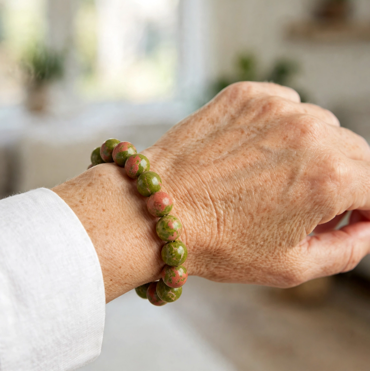Unakite Bracelet