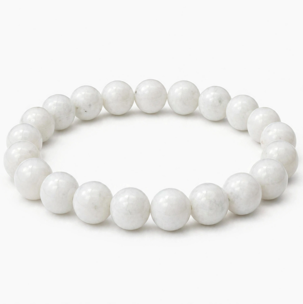 White Agate Bracelet
