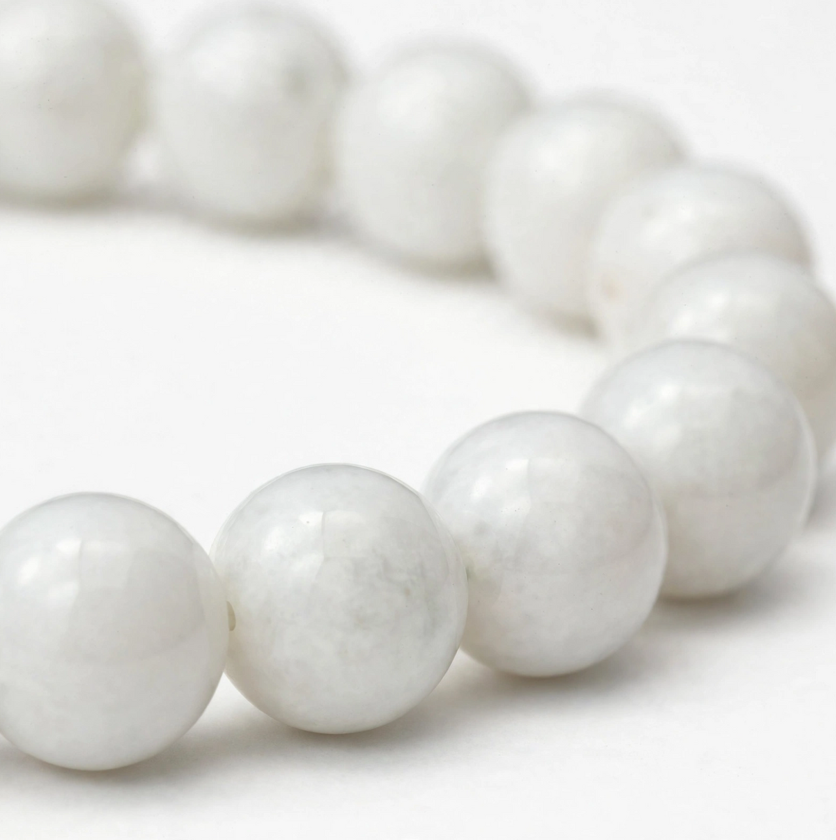 White Agate Bracelet