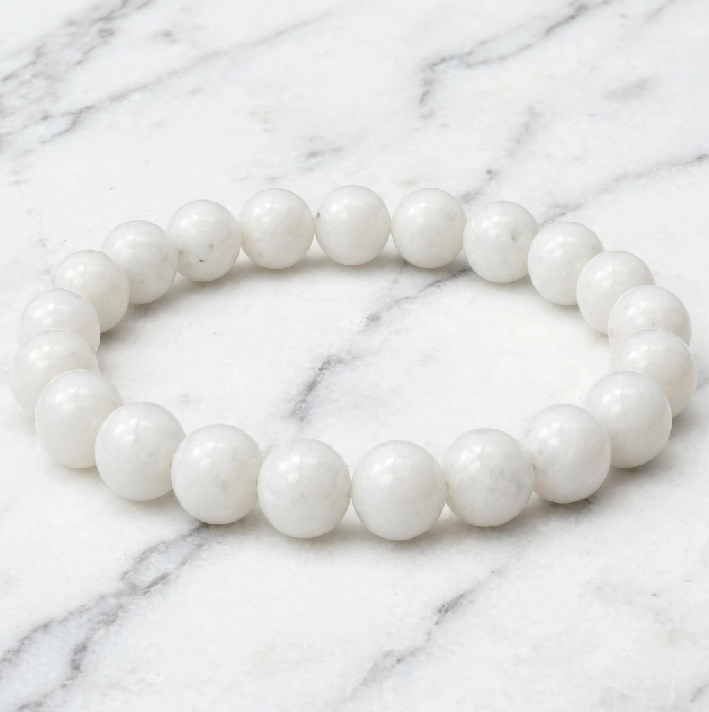 White Agate Bracelet