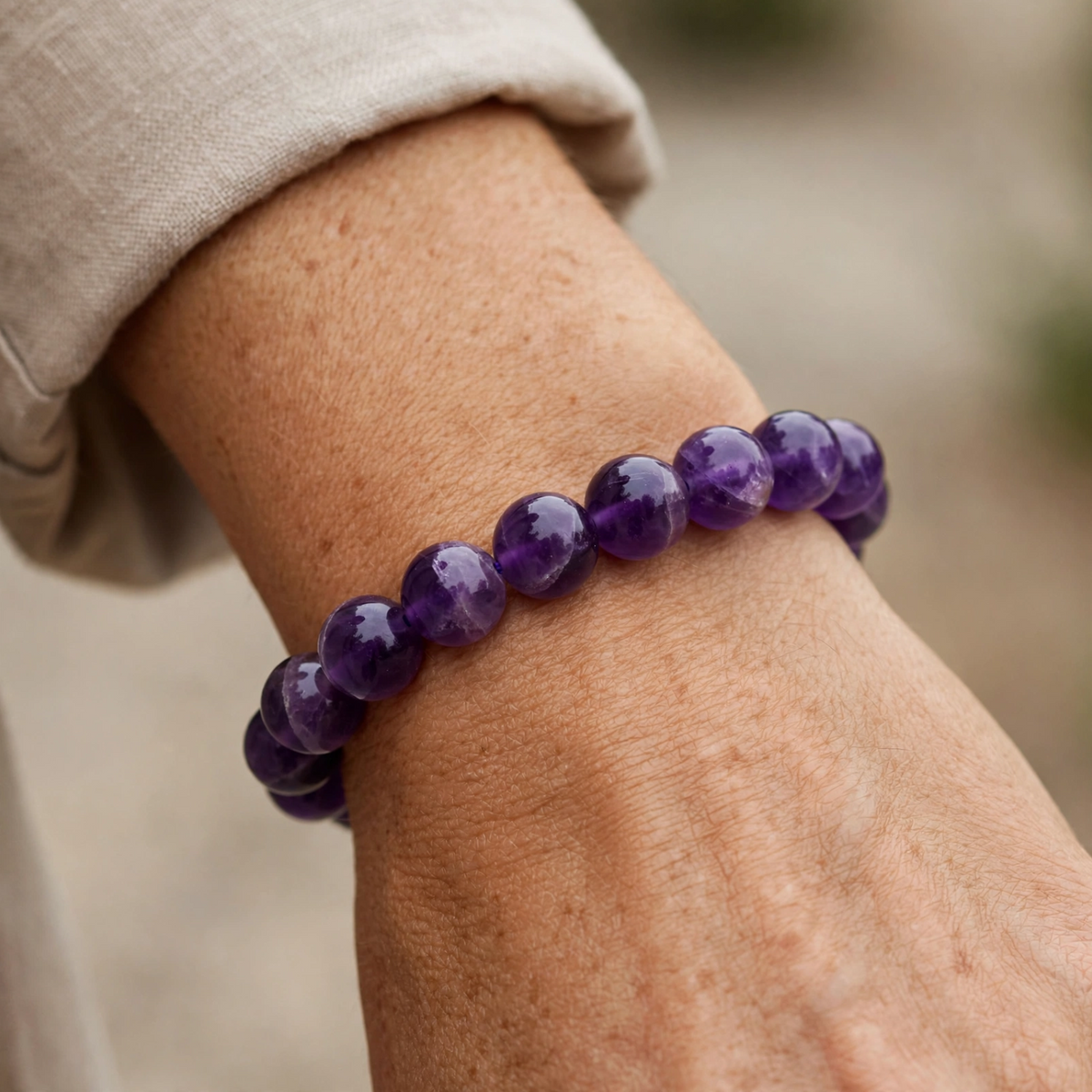 Amethyst Export Bracelet