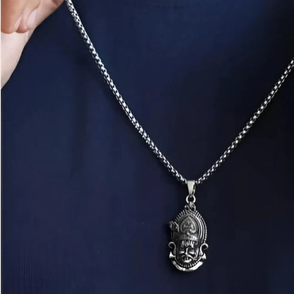 Khatu Shyam Maharaj Pendant with Chain